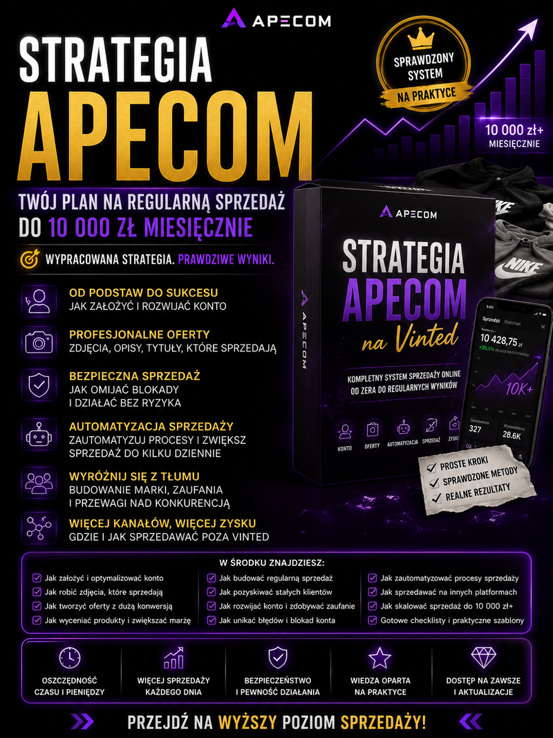 APECOM Blueprint™ – Strategia Sprzedaży Online